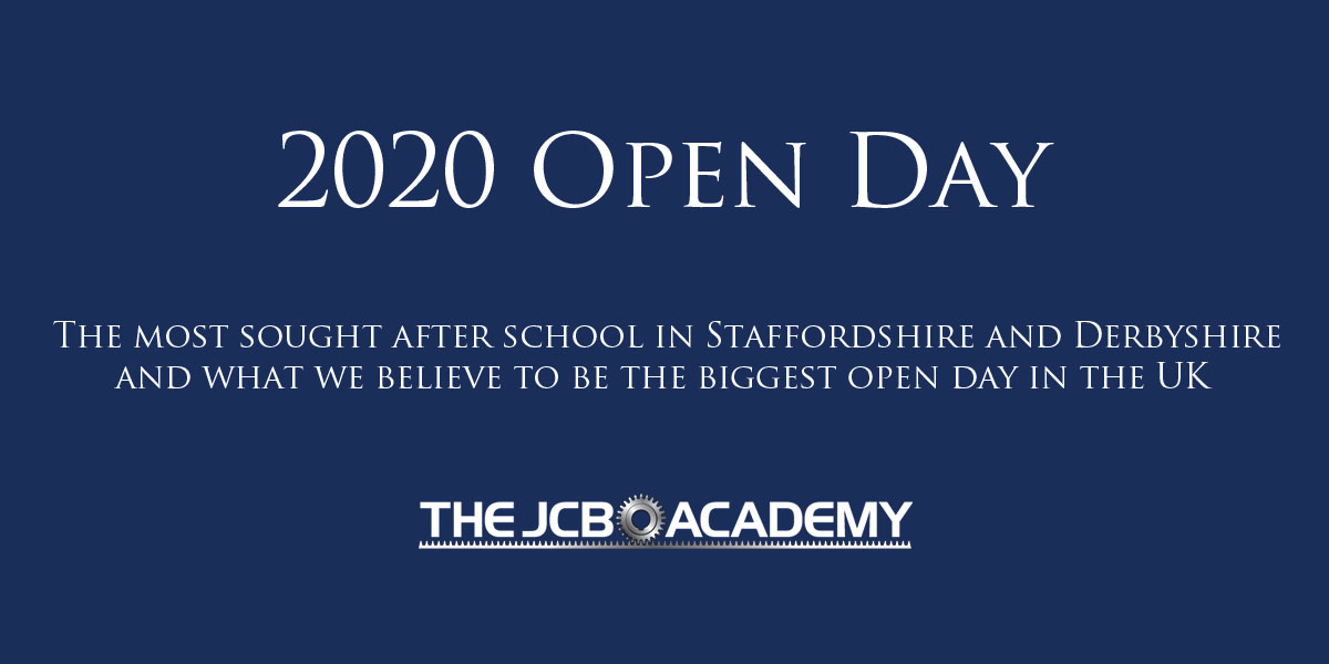 JCB Academy 2020 open day